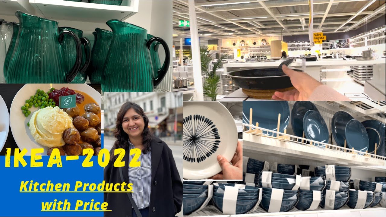 Kitchen Products in IKEA with Price | Complete Malmö Sweden IKEA tour-2022, Pt-1