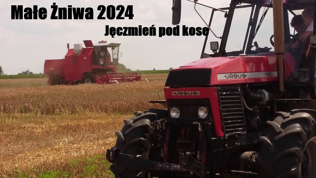 🔥✩🇵🇱ŻNIWA JĘCZMIENNE 2024!🔥 Ursus&Bizon w akcji 🔥