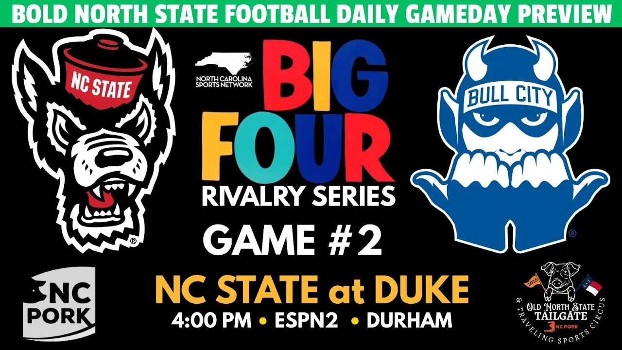 Серия соперничества #BigFour возобновляет борьбу между командами NC State и Duke. Кто победит и п...