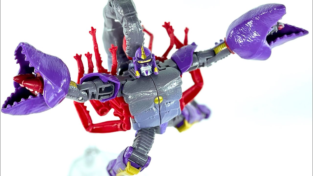 Transformers KINGDOM Scorponok Chefatron Review