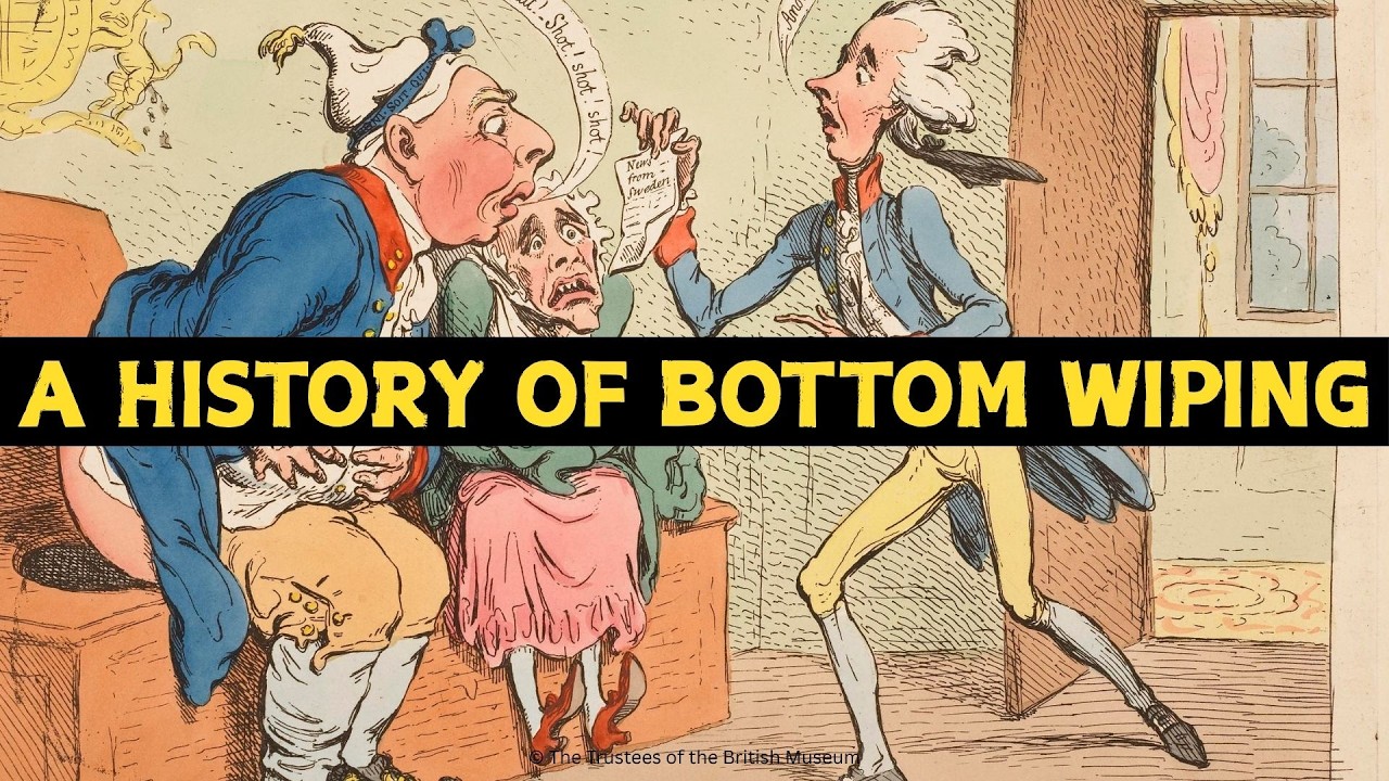 What Did People Use BEFORE TOILET PAPER? History's Weirdest Wiping Methods | History of Toilet Roll