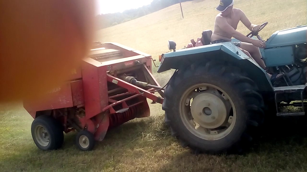 Baliranje rolo balirkom vegler za 3 minuta bala