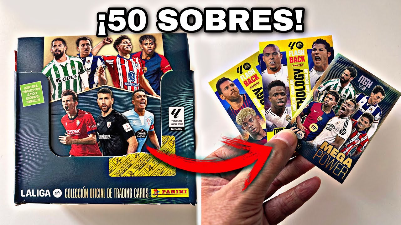 Abrí una CAJA de MEGACRACKS 2025/26!! *ESPECTACULAR*