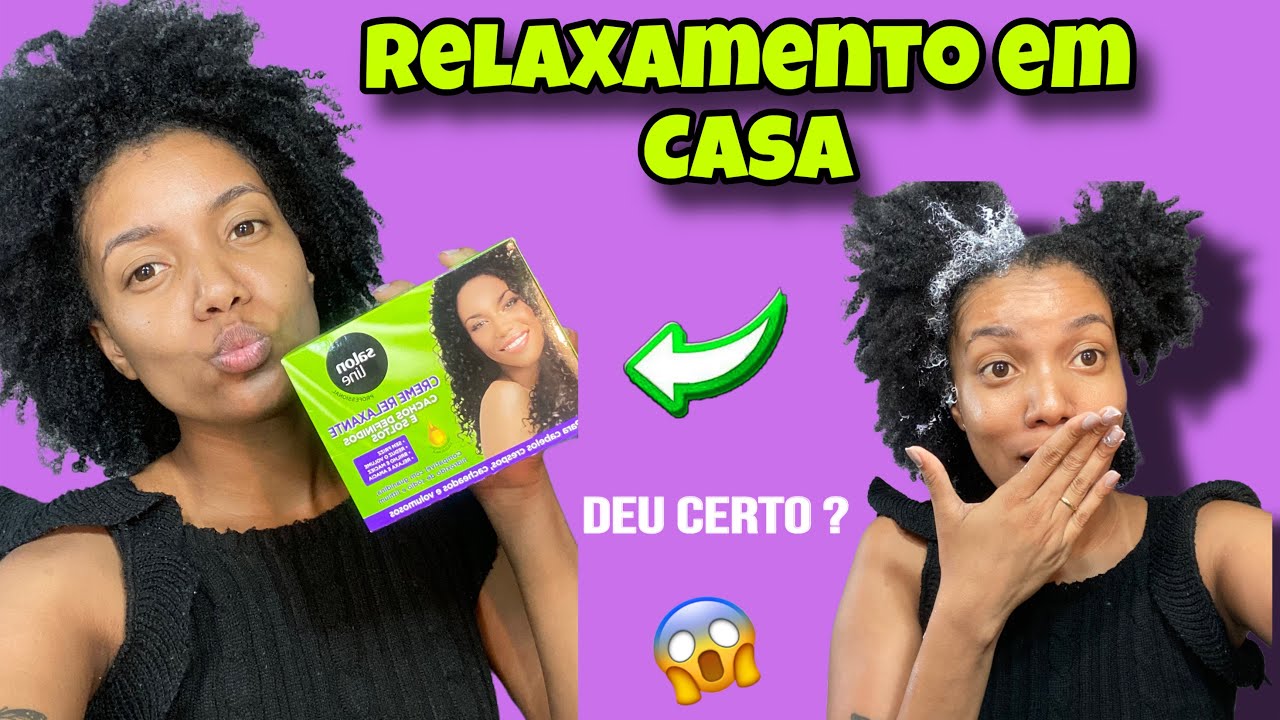 FIZ O RELAXAMENTO DA SALON LINE | NÃO DEU CERTO ??? 🤷🏾‍♀️