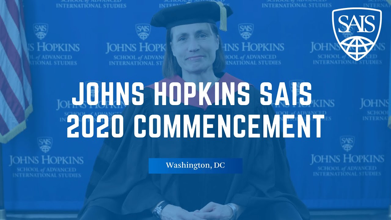Johns Hopkins SAIS 2020 Commencement