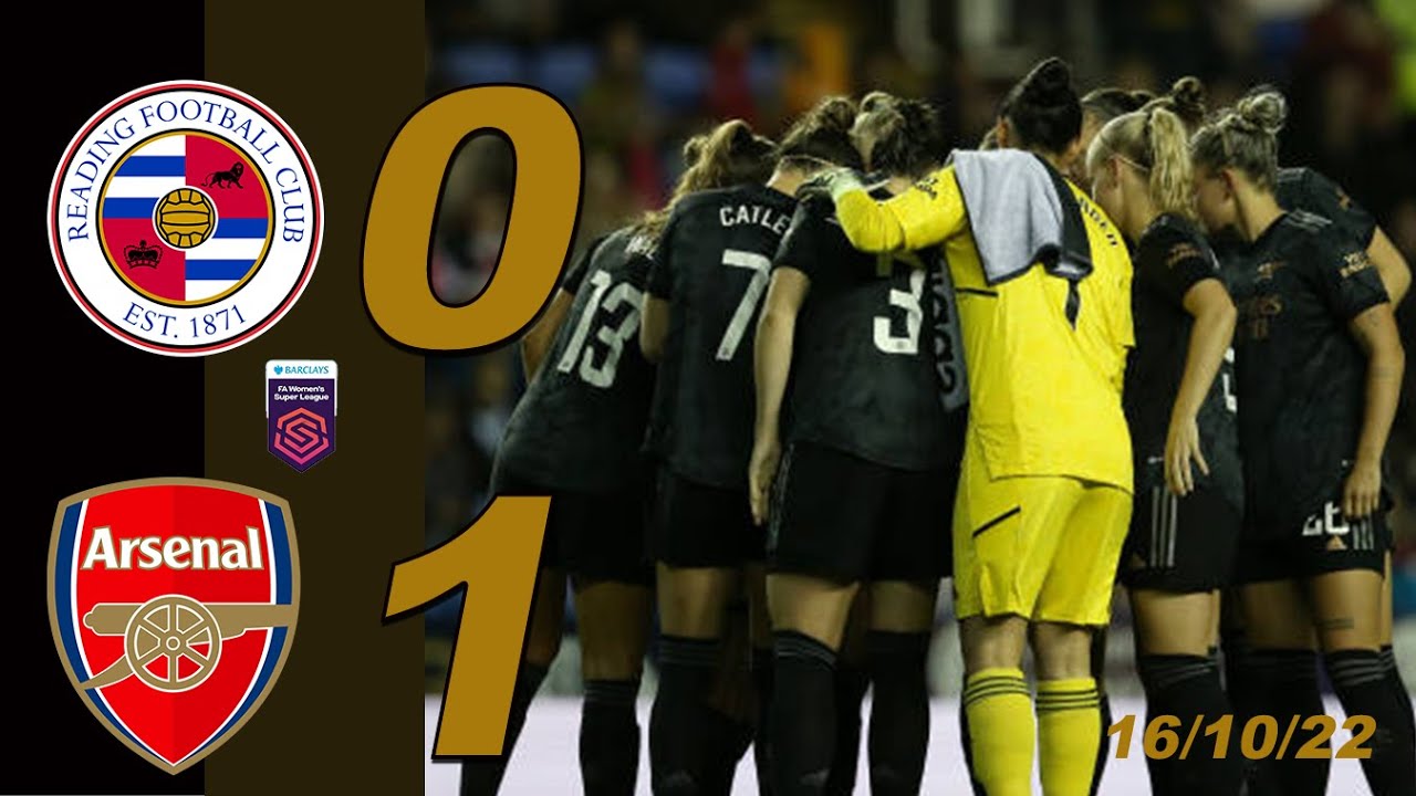 Extended Highlights - Reading Women vs Arsenal Women  WSL 16/10/22