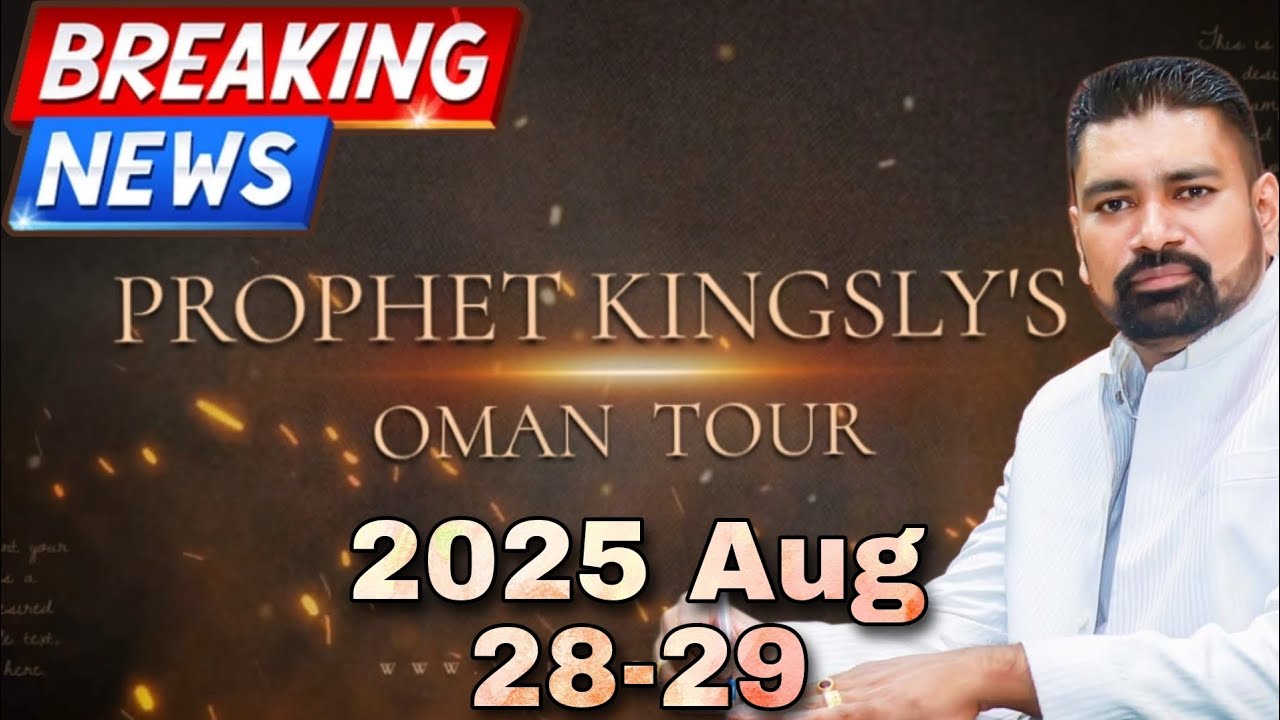 CGC PROPHET KINGSLEY OMAN TOUR, Share all the details in this video with everyone #cgcsrilanka 