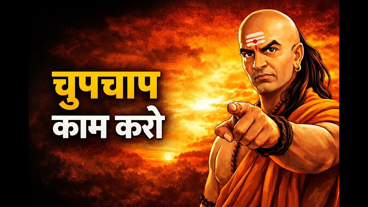 Chanakya Niti:  चुपचाप काम करो | Powerful Life Lessons by Chanakya | Chanakya Talks