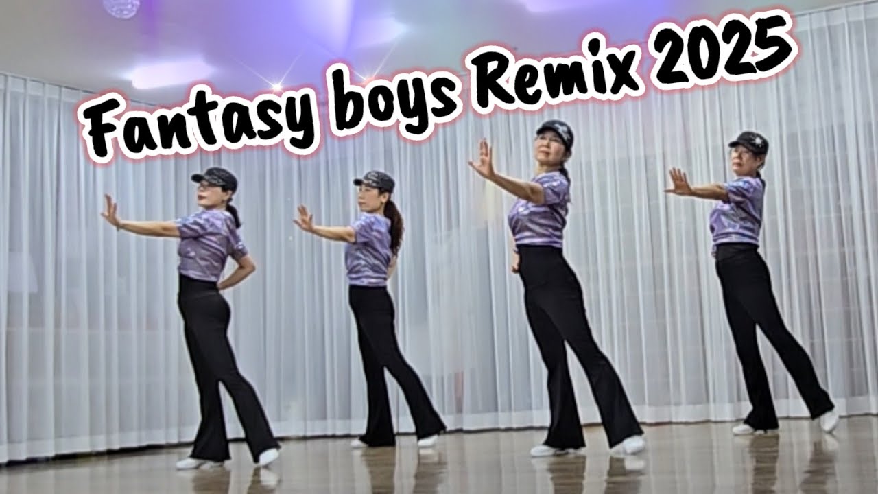 Fantasy Boys Remix 2025 Line Dance (Beginner)/ Chang Sook Kim (KOR) - December 2025