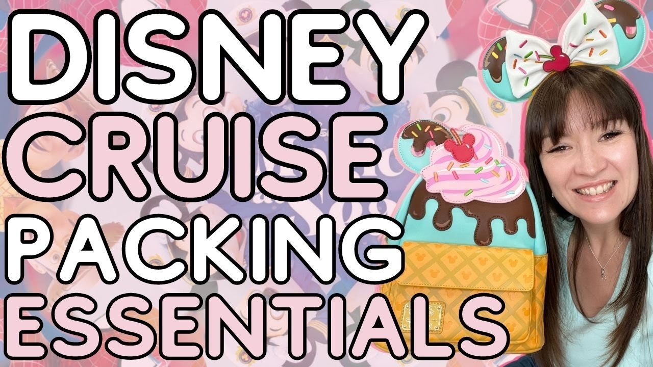 Packing For Disney Cruise | Packing Essentials For Disney Magic At Sea UK Staycation | Mummy Of Four