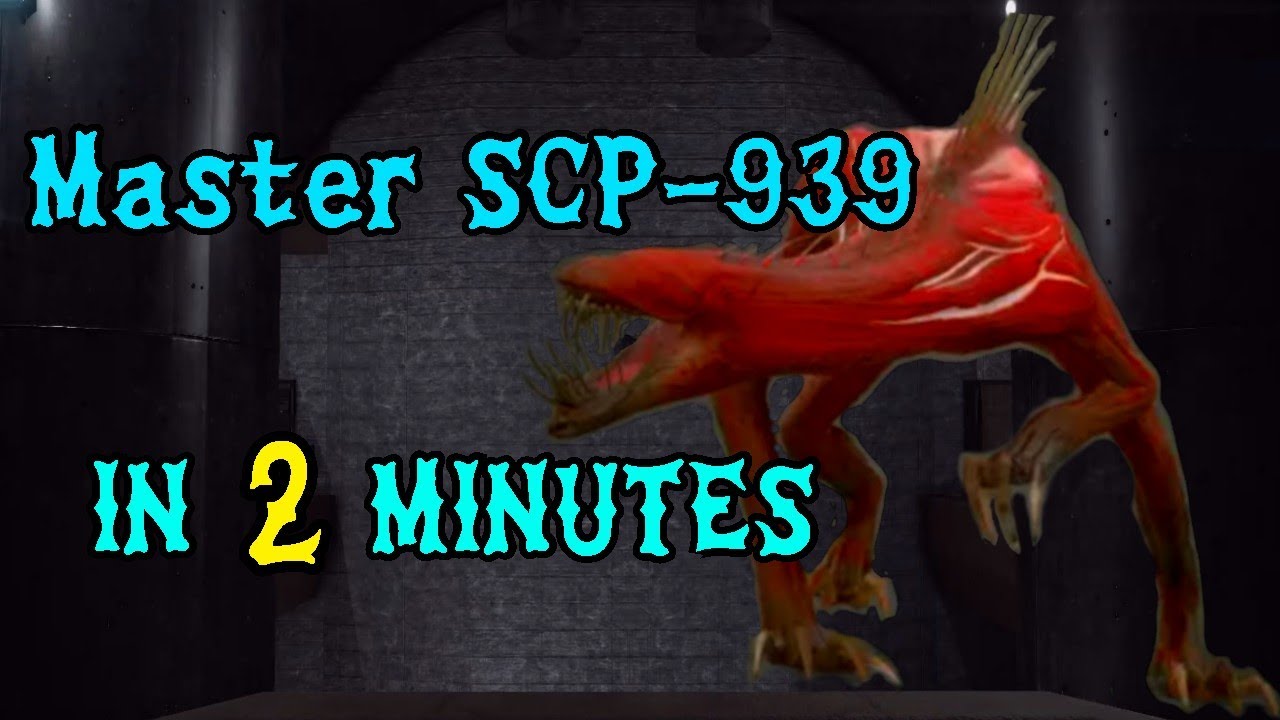 How To Master Being SCP-939 In 2 Minutes (SCP: Secret Lab Duh )