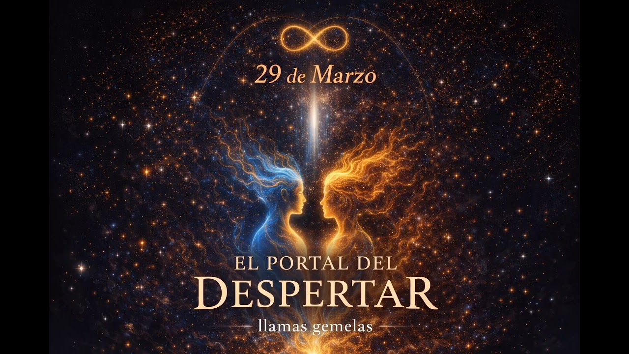 29 DE MARZO‼️ EL PORTAL  DEL DESPERTAR EN LAS LLAMAS GEMELAS