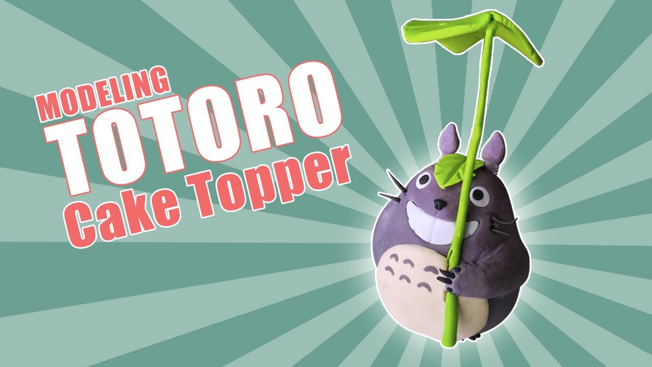 Cake Topper Tutorial | How to model Totoro