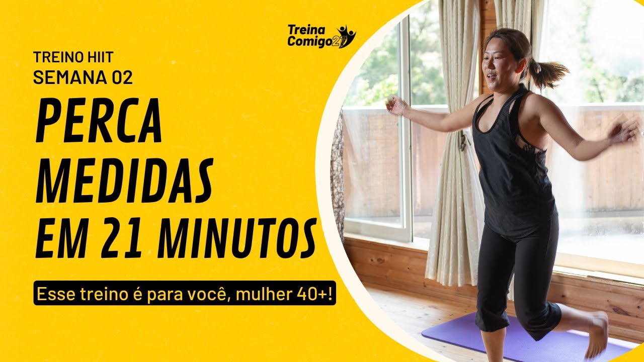 Treino HIIT para Perder Medidas e Emagrecer Rápido | Mulher 40+ | Semana 2