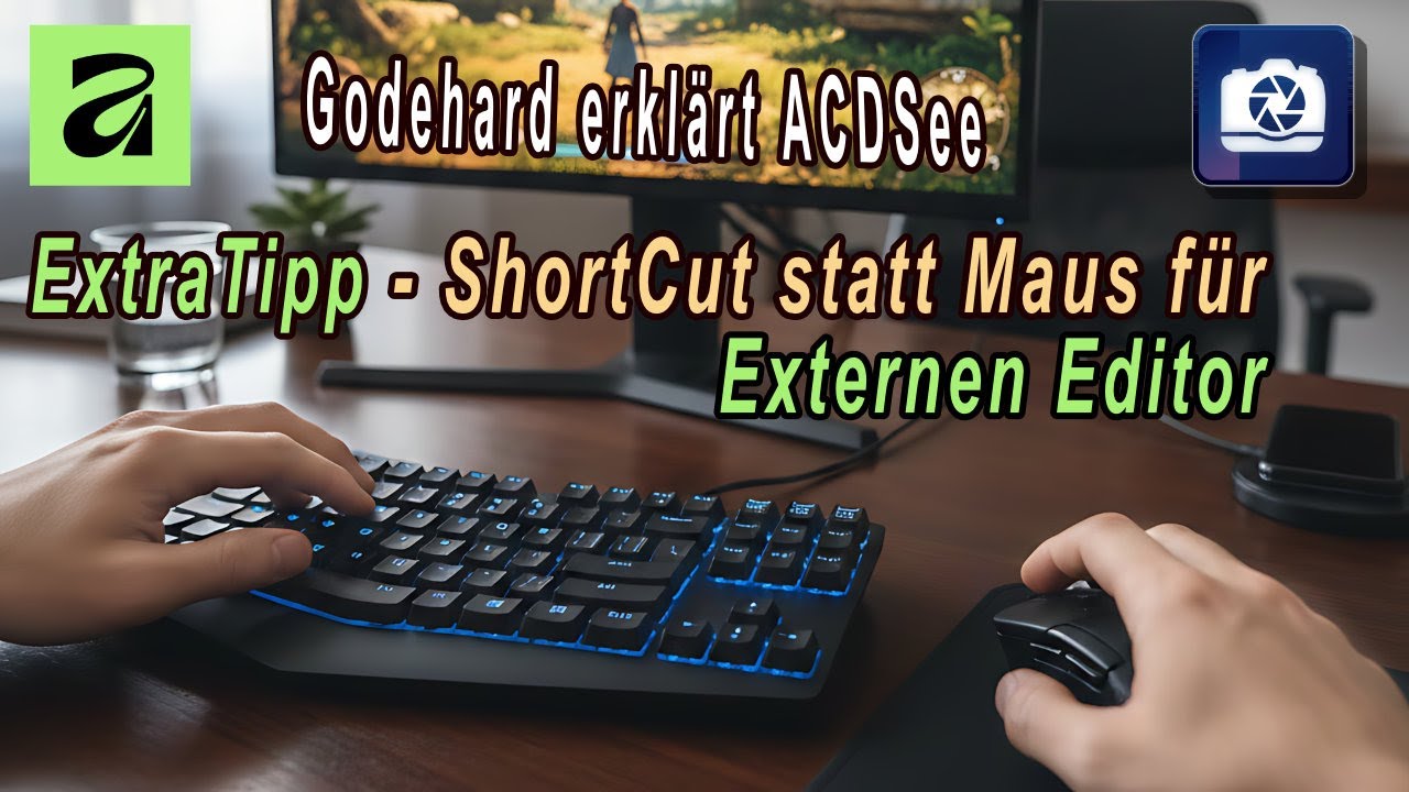 Externe Editoren und Shortcuts - Godehards ACDsee Bildbearbeitungs Tutorials in deutsch