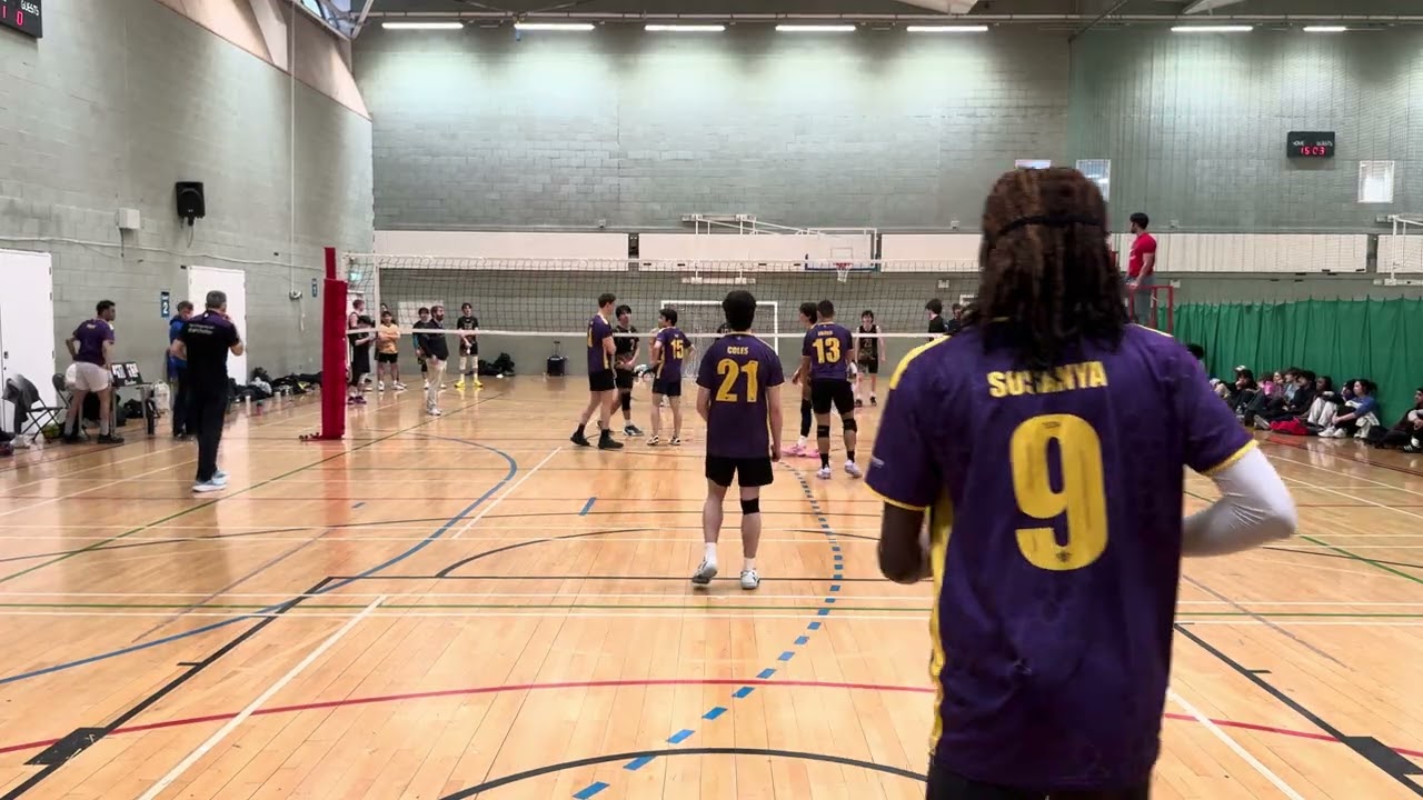 VOLLEYBALL Set 2 | UOM M1 vs University of Sheffield M1 | BUCS Div 1 Home