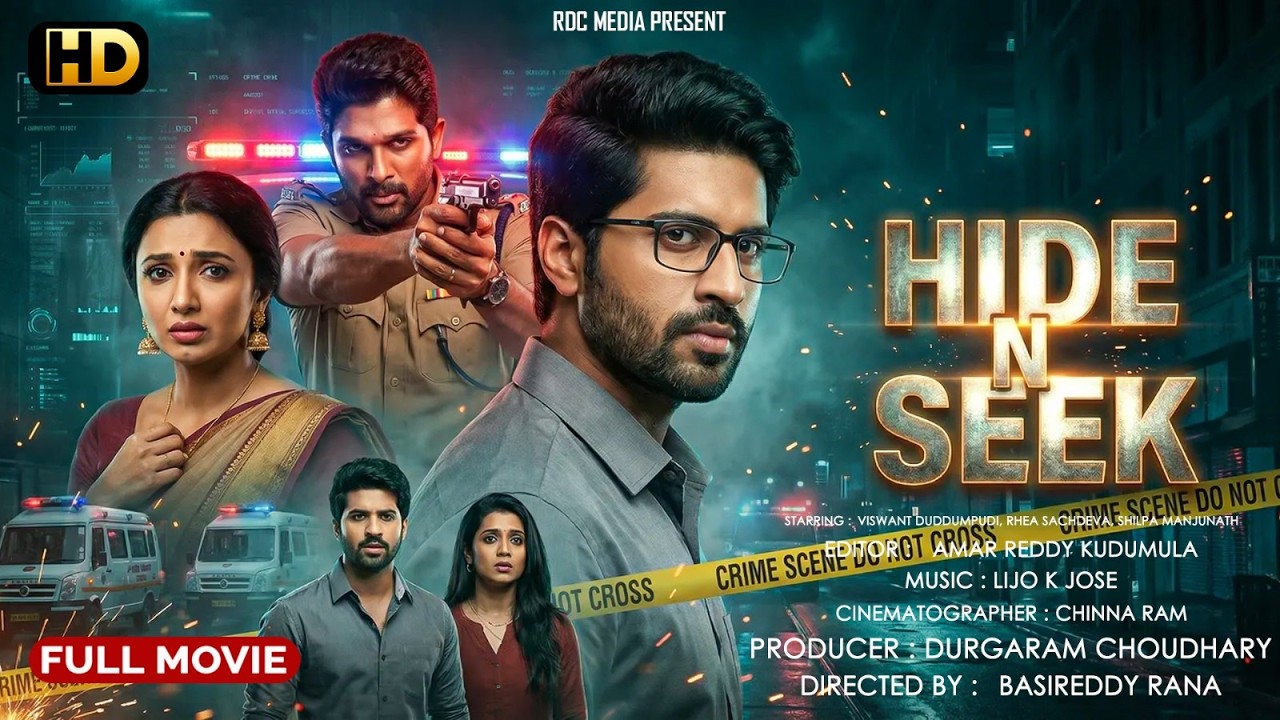 HIDE N SEEK (2025) New Released South Hindi Dubbed Action Movie | Viswant, Shilpa Manjunath, Tejaswi