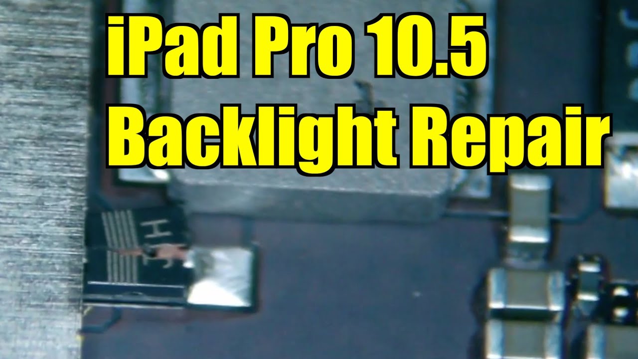 Ремонт цепи подсветки iPad Pro 10.5