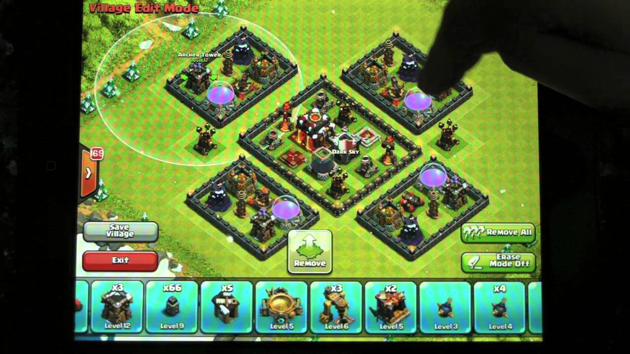 Build a base with Daddy - Town Hall 10 - Hybrid base