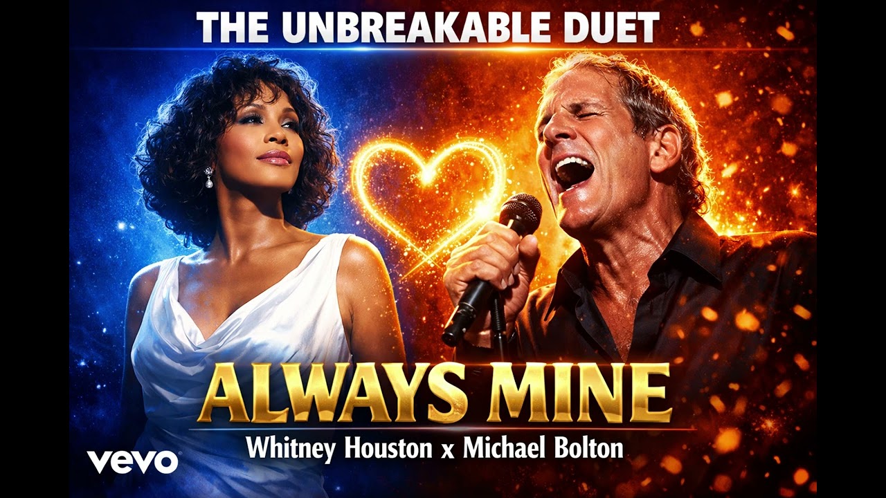Whitney Houston & Michael Bolton—Always Mine (Official Lyric Video) | Rare 90s Soul Duet