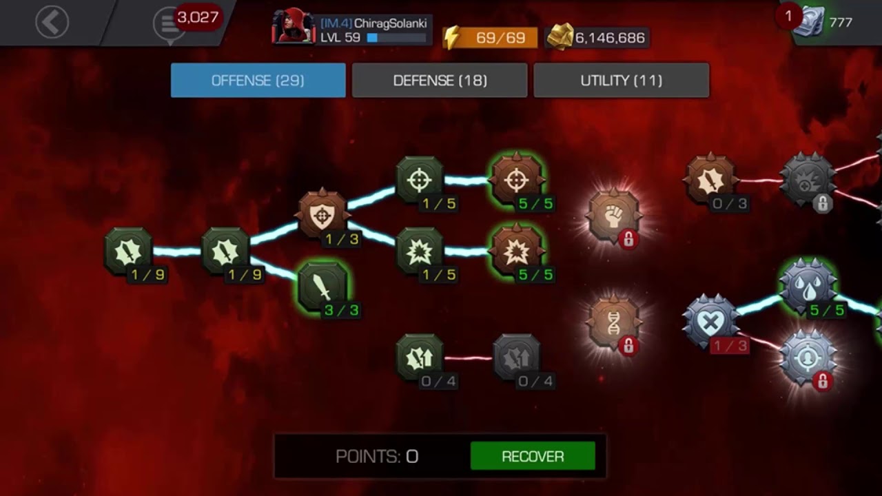 My MCOC mastery setup[HINDI]