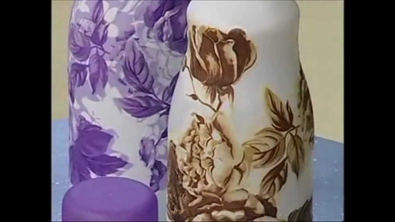 Colorgin no Ateliê na TV - Pintura e decoração em vidro