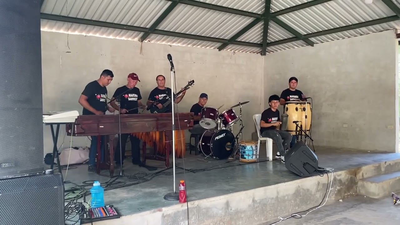 Marimba Sanvicentina Desde San Vicente centenario, Santa Bárbara