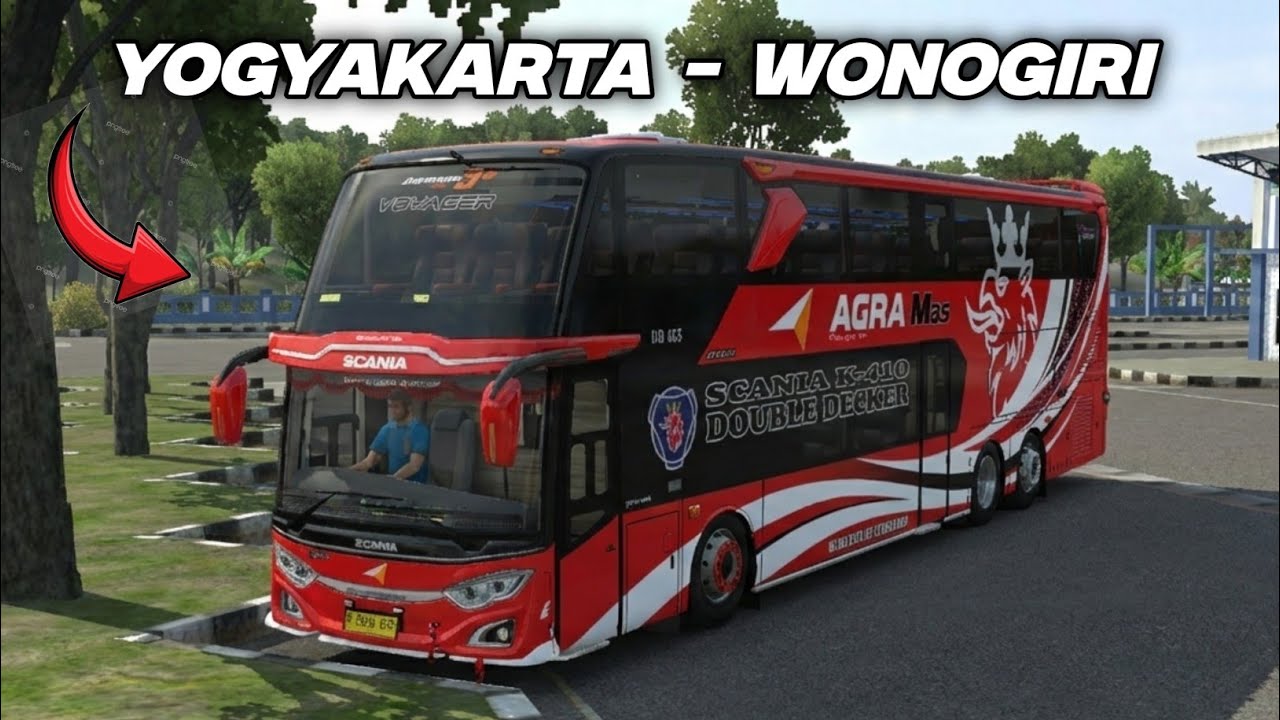 FULL MOSAK MASIK‼️TRIP AKAP PERDANA BUS AGRA MAS 