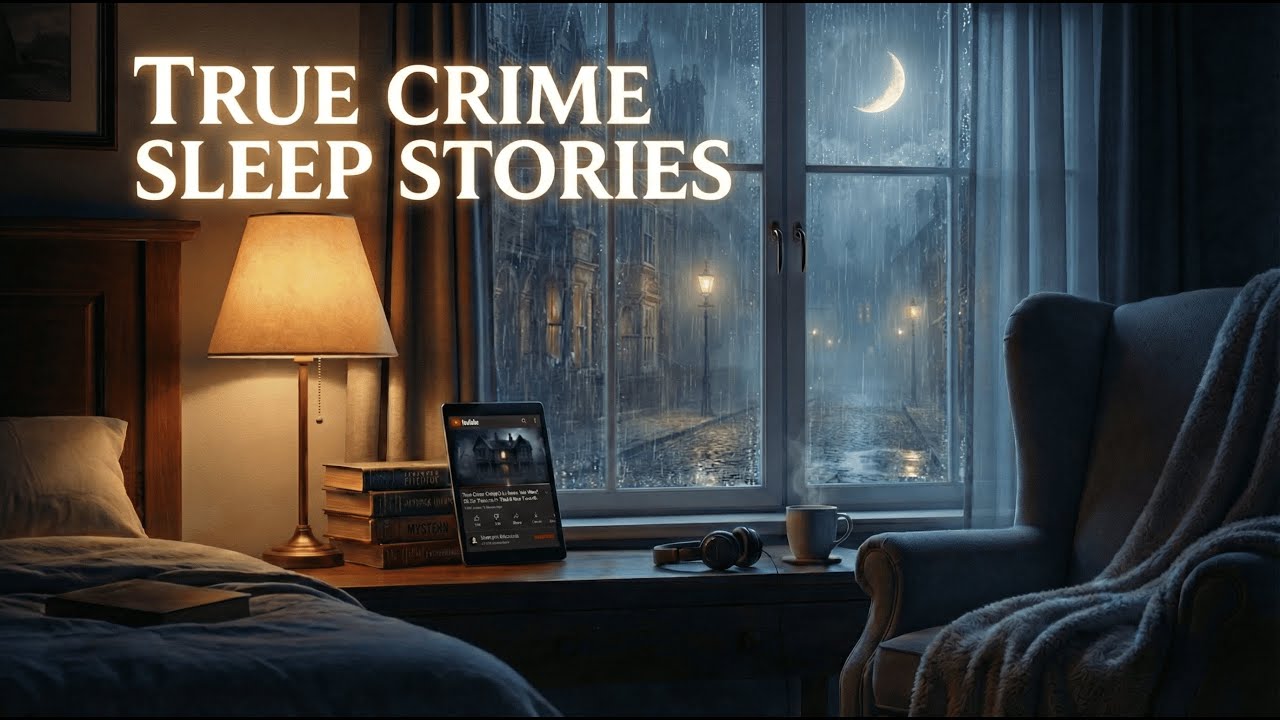 5 Disturbing True Crime Stories to Fall Asleep To (Heavy Rain | Black Screen)