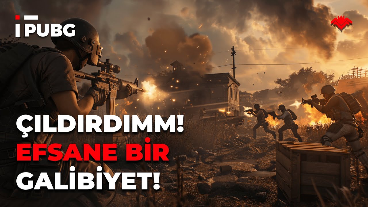 &Ccedil;ILDIRDIMM!!!!! MANYAK OYUNNN! [PUBG]