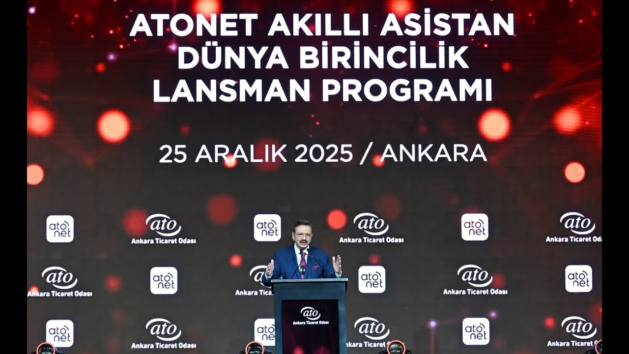 ATONET Akıllı Asistan Dünya Birincilik Lansman Programı