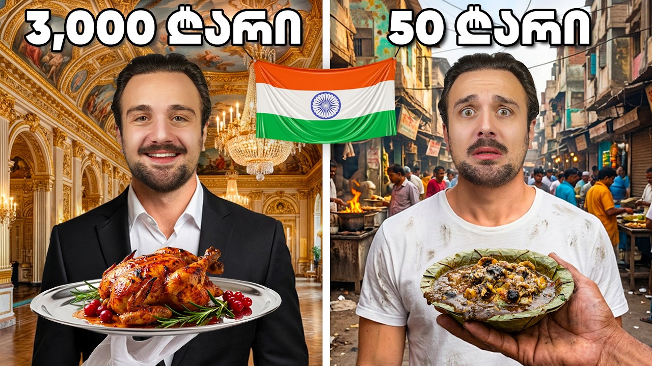 როგორია მდიდრული VS ღარიბული დღე ინდოეთში?