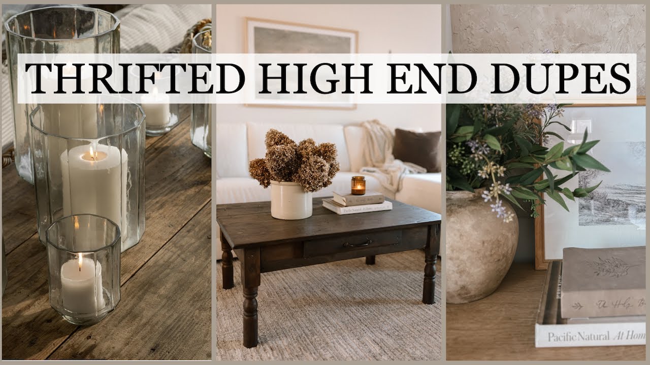 DIY Thrift Flip | McGee & Co High End Dupes