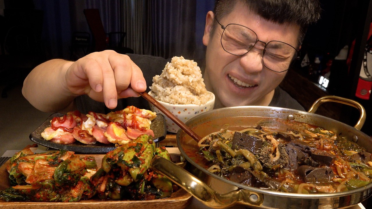 먹방창배 겨울보내고 선지해장국으로 몸보신 했 대박 레전드 먹방 Seonji Hangover Soup eatingshow realsound koreanfood Mukbang asmr