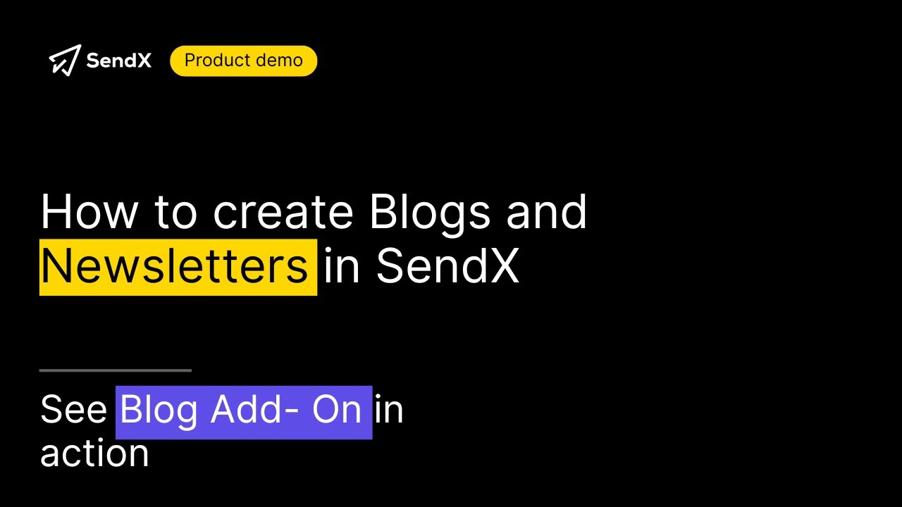 Enabling Blog Add-On and Publishing Your First Blog Post and Newsletter