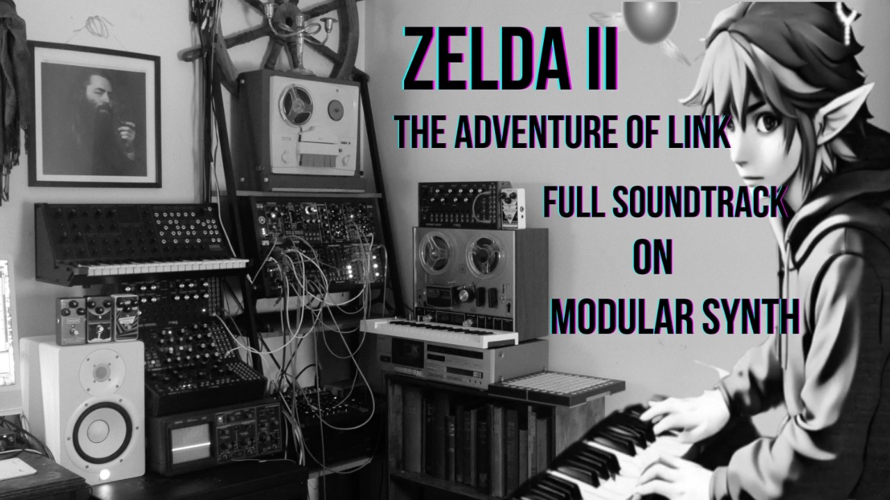 Zelda II: The Adventure of Link — Full Soundtrack on Modular Synth