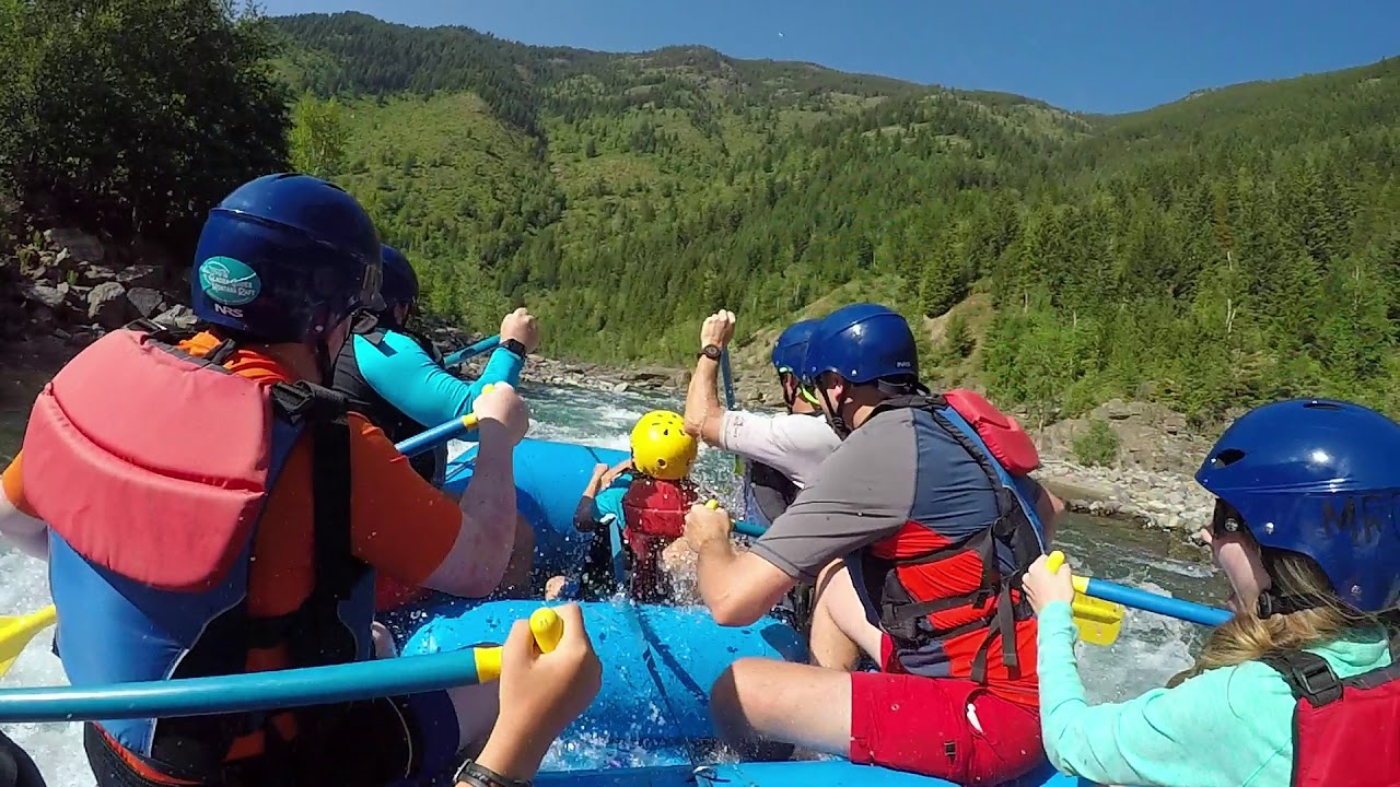 Rafting in Glacier National Park with Glacier Guides and Montana Raft!