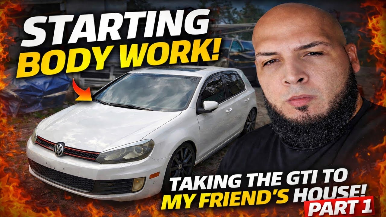 Taking the GTI to my boys house-Part 1