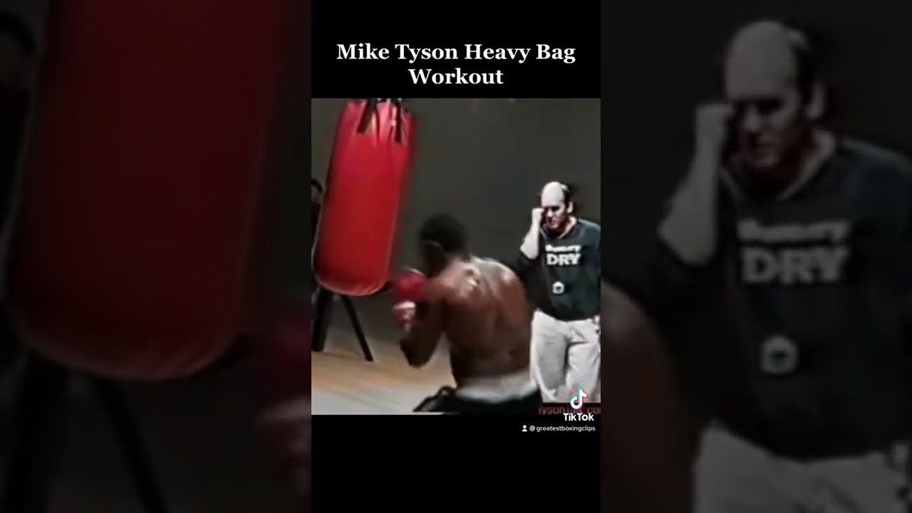 Mike Tyson Heavy Bag Workout