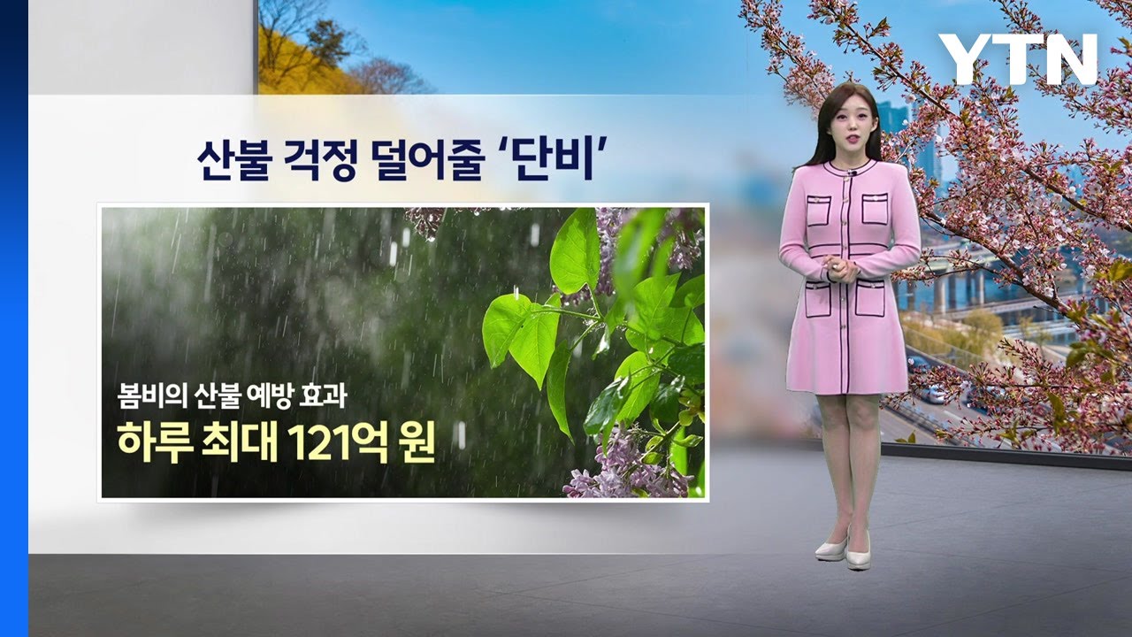 [이슈날씨] 산불 걱정 덜어줄 '단비' / YTN