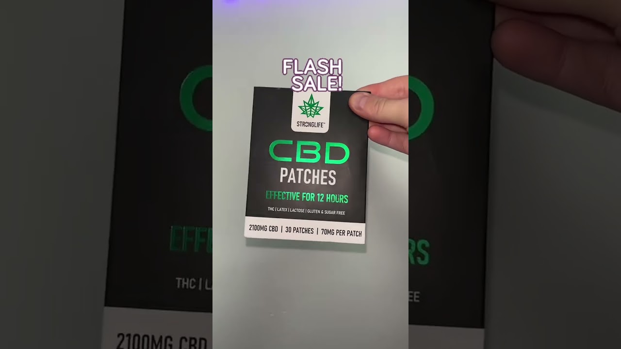 LIMITED-TIME CBD Patch Sale! #cbd