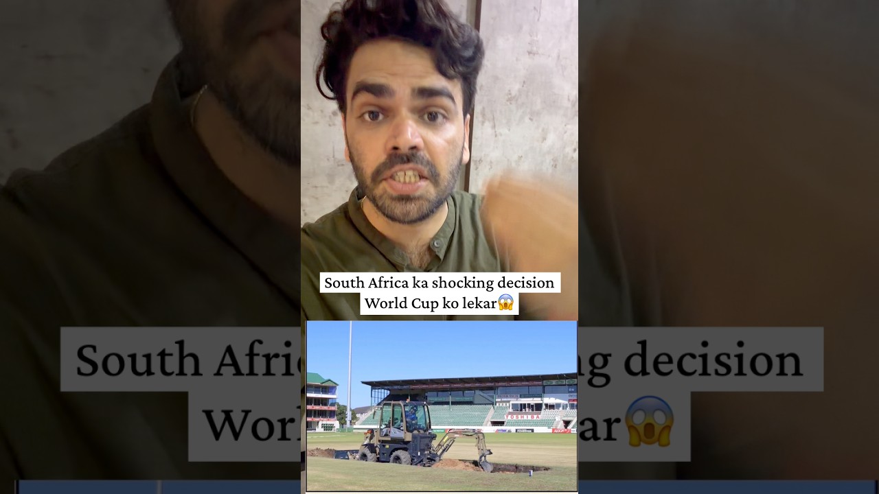 South Africa ka shocking decision #iccworldcup ko lekar😱#icc #cricketshorts #southafricacricket
