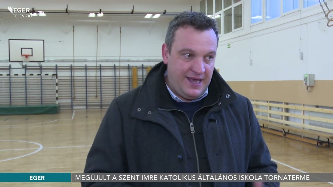 Megújult a Szent Imre Iskola Kossuth utcai telephelyének tornaterme - 2022.01.19.