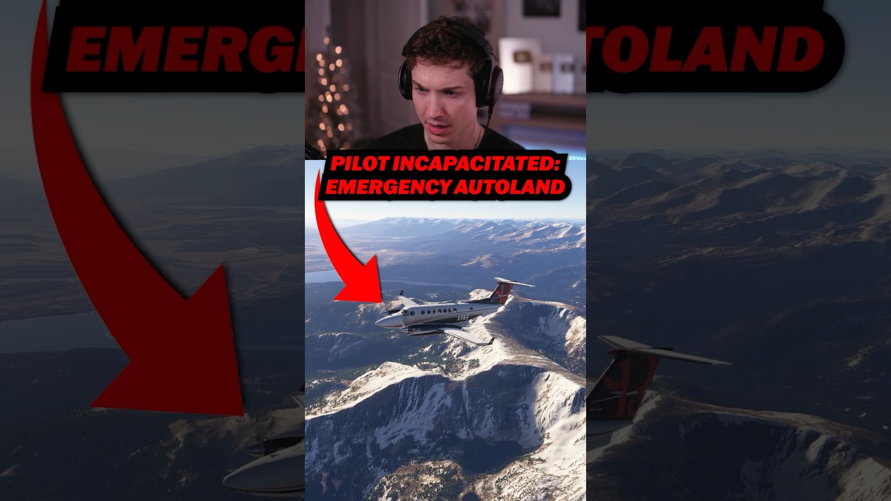 Beechcraft King Air Lands Itself