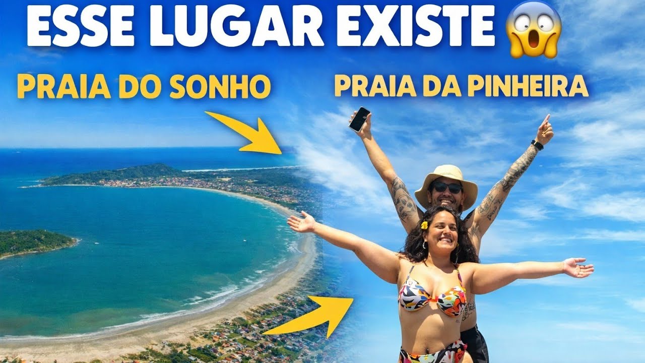 Praia do Sonho e Praia da Pinheira: o paraíso escondido de Palhoça – SC