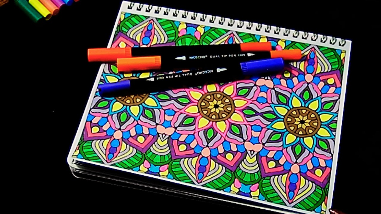 Color With Me By The Fireplace | Cozy | Relaxing