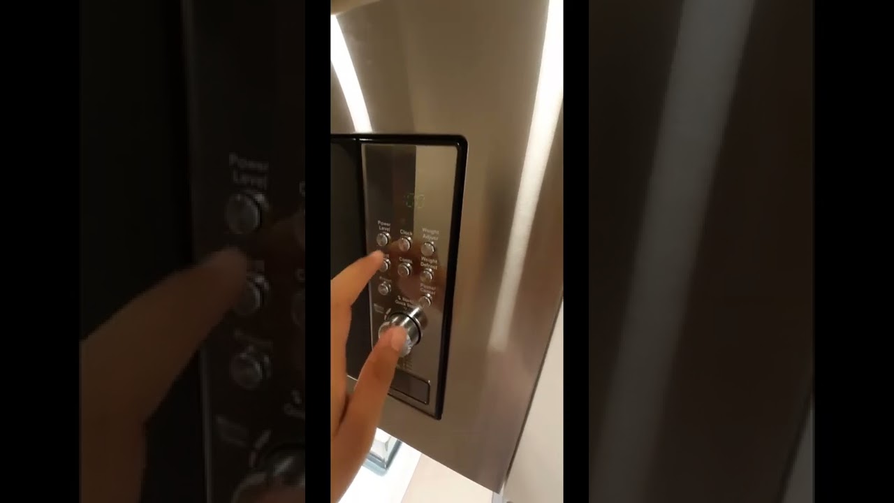 how to set time or change time in microwave whirpool oven