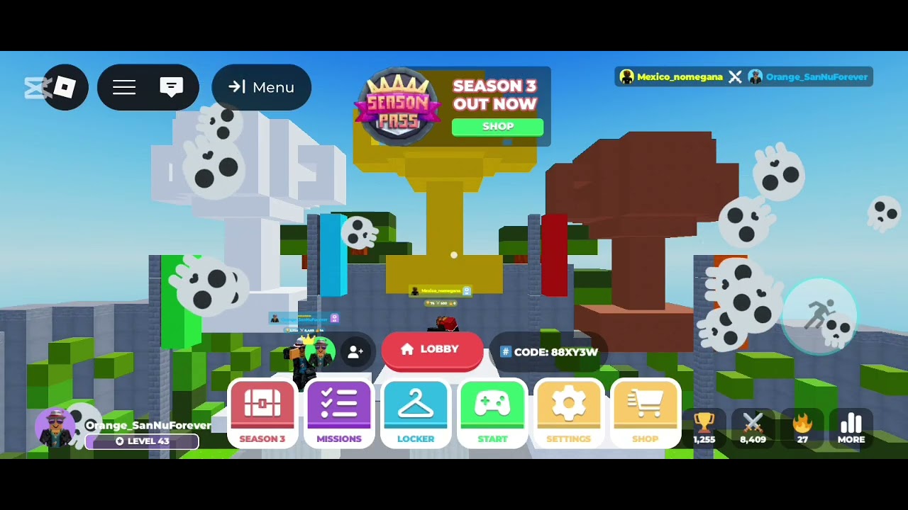Me vs Ecuador (skiwars Dúos)