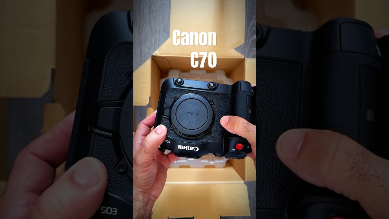 Canon c70 | Unboxing | best  cinema camera |