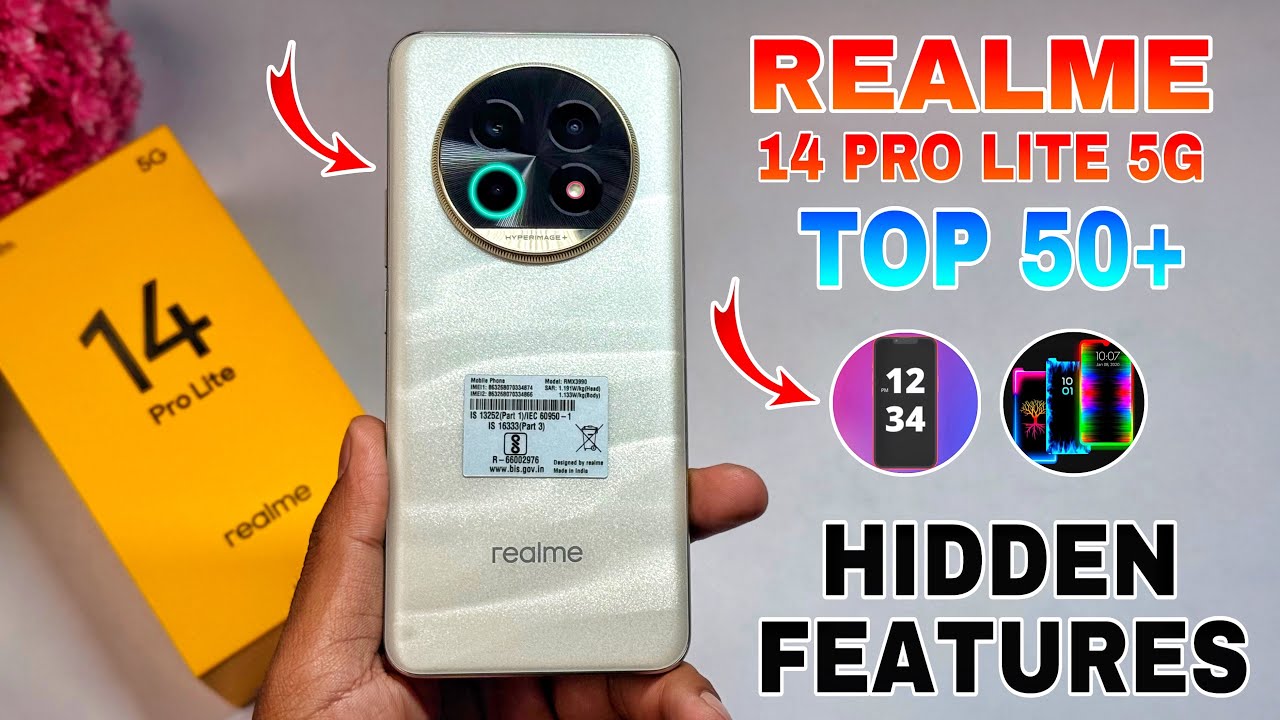 Realme 14 Pro Lite 5G Top 50++ Top 50++ Hidden Features | Tips And Tricks | Realme 14 Pro Lite 5G